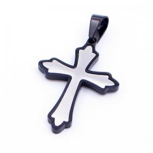 Stainless Steel Cross Pendant - KP116222-HR