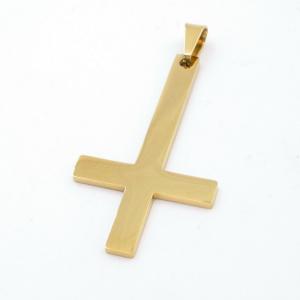 Stainless Steel Cross Pendant - KP116704-LE