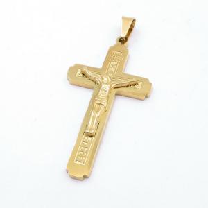 Stainless Steel Cross Pendant - KP116713-LE
