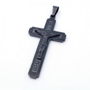 Stainless Steel Cross Pendant - KP116714-LE
