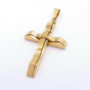 Stainless Steel Cross Pendant - KP116716-LE