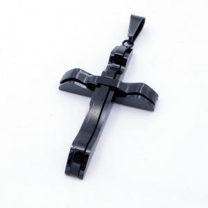 Stainless Steel Cross Pendant - KP116717-LE