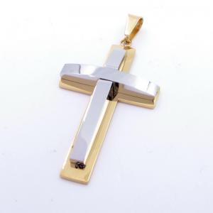 Stainless Steel Cross Pendant - KP116720-LE