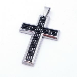 Stainless Steel Cross Pendant - KP116728-LE