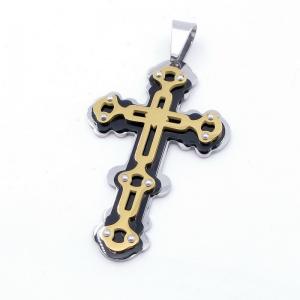 Stainless Steel Cross Pendant - KP116734-LE