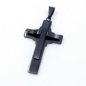 Stainless Steel Cross Pendant - KP116738-LE