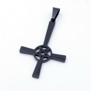Stainless Steel Cross Pendant - KP116744-LE