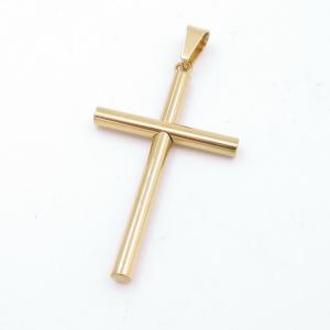 Stainless Steel Cross Pendant - KP116754-LE