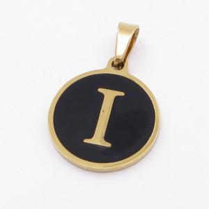 Stainless Steel Letter Pendant - KP116828-ZY