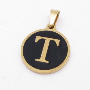 Stainless Steel Letter Pendant - KP116839-ZY