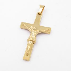 Stainless Steel Cross Pendant - KP116851-ZY