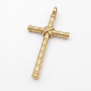 Stainless Steel Cross Pendant - KP116854-ZY