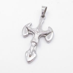Stainless Steel Cross Pendant - KP116857-ZY