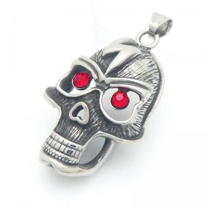 Stainless Skull Pendants - KP117049-LU