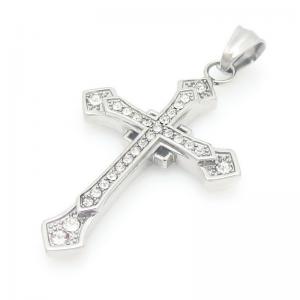 Stainless Steel Cross Pendant - KP117064-TOM