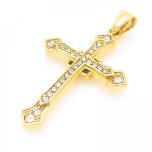 Stainless Steel Cross Pendant - KP117065-TOM