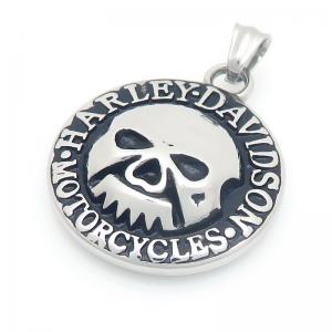 Stainless Skull Pendants - KP117066-TOM