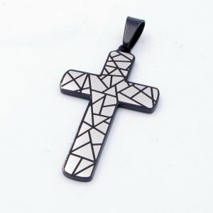 Stainless Steel Cross Pendant - KP117075-HR