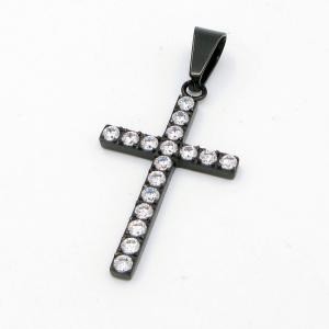 Stainless Steel Cross Pendant - KP117157-HR
