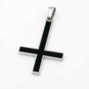 Stainless Steel Cross Pendant - KP117160-HR