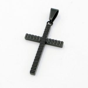 Stainless Steel Cross Pendant - KP117168-HR