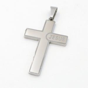 Stainless Steel Cross Pendant - KP117169-HR