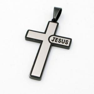 Stainless Steel Cross Pendant - KP117171-HR
