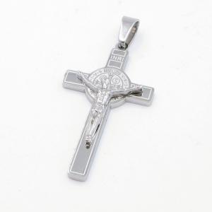 Stainless Steel Cross Pendant - KP117192-HR