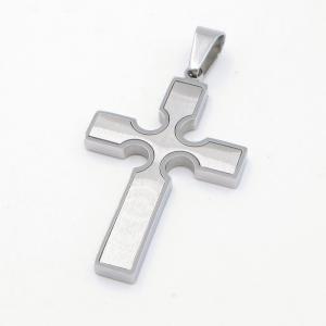 Stainless Steel Cross Pendant - KP117195-HR