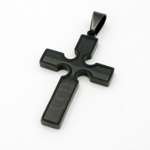 Stainless Steel Cross Pendant - KP117197-HR