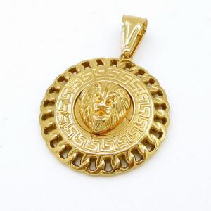Stainless Steel Gold-plating Pendant - KP117218-JG