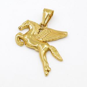 Stainless Steel Gold-plating Pendant - KP117230-JG