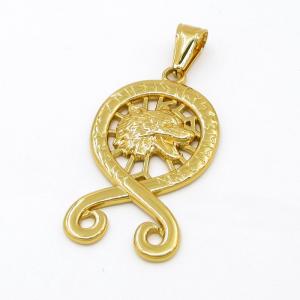Stainless Steel Gold-plating Pendant - KP117234-JG