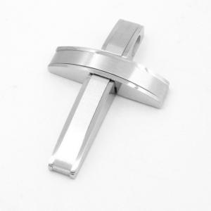 Stainless Steel Cross Pendant - KP117331-HR