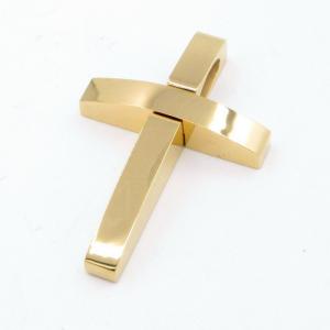 Stainless Steel Cross Pendant - KP117342-HR