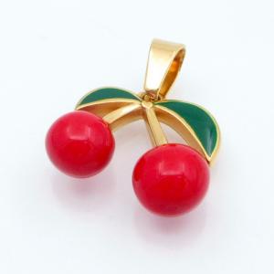 Stainless Steel Gold-plating Pendant - KP117489-HR