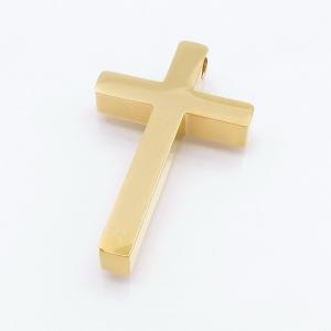 Stainless Steel Cross Pendant - KP117539-HR