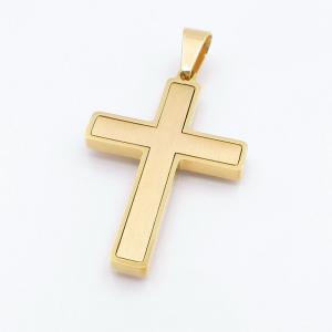 Stainless Steel Cross Pendant - KP117550-HR