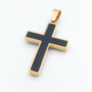 Stainless Steel Cross Pendant - KP117553-HR