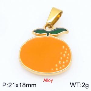 Stainless Steel Gold-plating Pendant - KP117605-Z