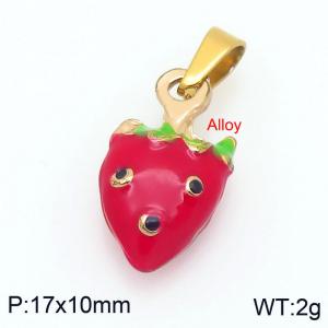 Stainless Steel Gold-plating Pendant - KP117611-Z