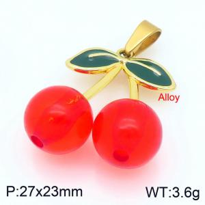 Stainless Steel Gold-plating Pendant - KP117616-Z