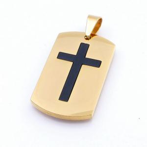 Stainless Steel Gold-plating Pendant - KP117675-HR
