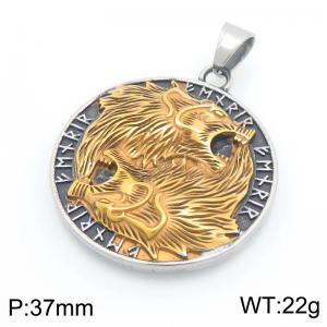Stainless Steel Gold-plating Pendant - KP117710-LU