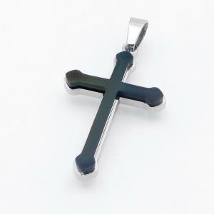 Stainless Steel Cross Pendant - KP117858-HR