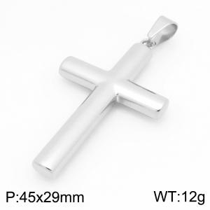 Stainless Steel Cross Pendant - KP117887-HR