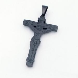 Stainless Steel Cross Pendant - KP117900-HR