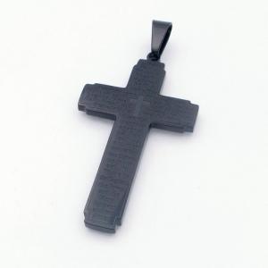 Stainless Steel Cross Pendant - KP117907-HR