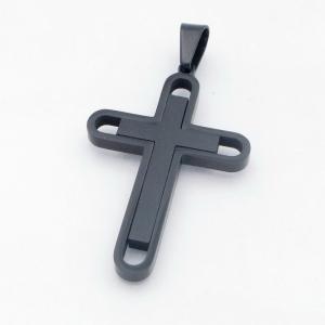 Stainless Steel Cross Pendant - KP117983-HR