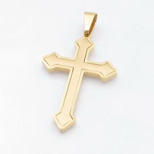 Stainless Steel Cross Pendant - KP117993-HR